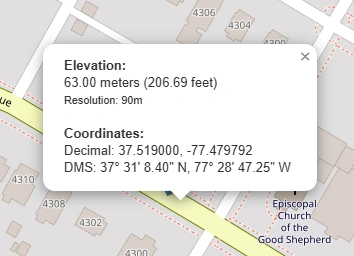 Elevation By Address